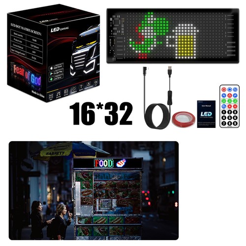 Led car flexible - led, sign
